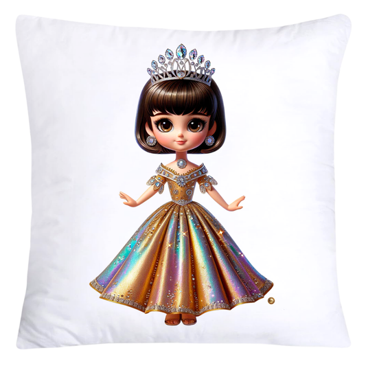 Adorable Princess/Pageant Queen Little Girl’s Pillow Covers-5487