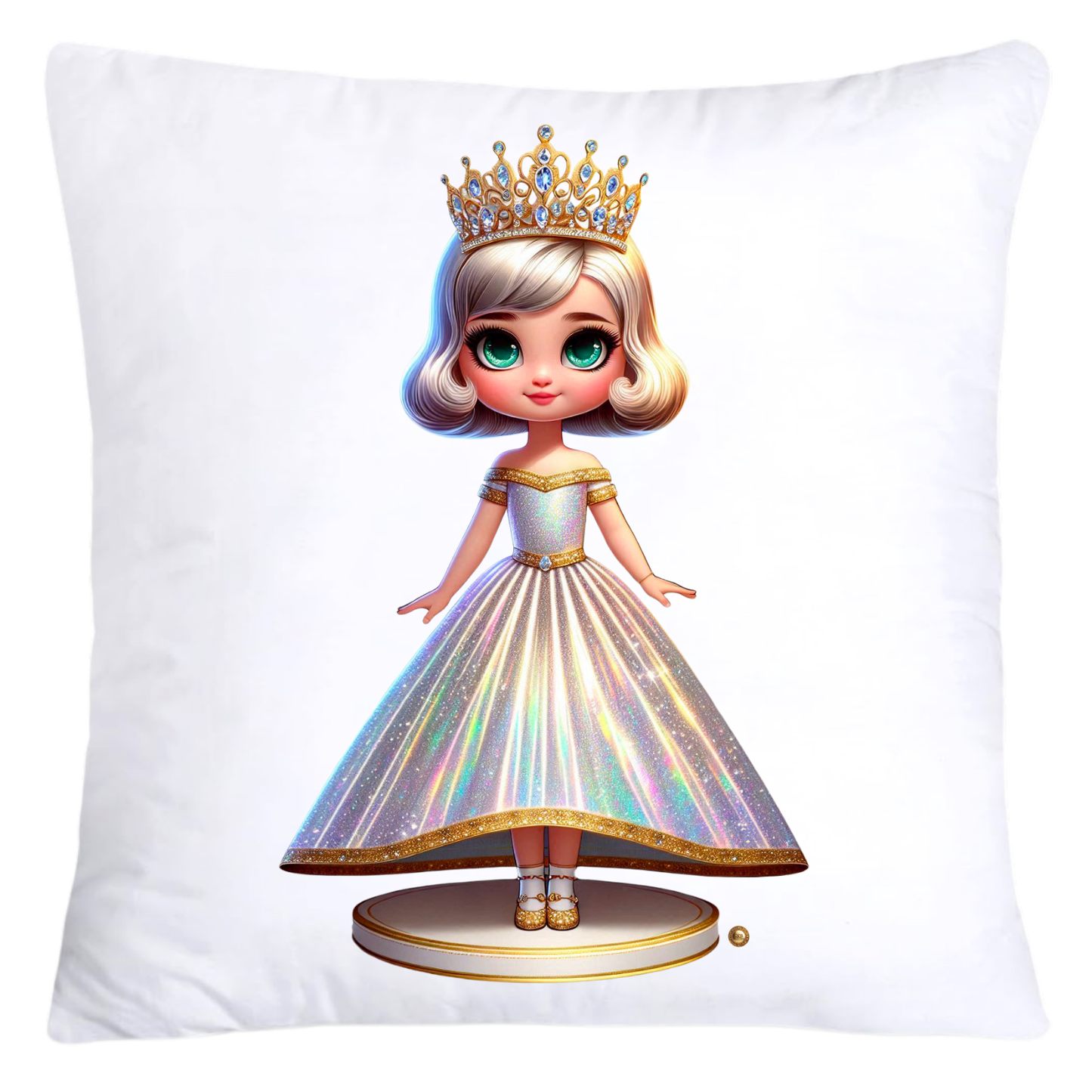 Adorable Princess/Pageant Queen Little Girl’s Pillow Covers-5479