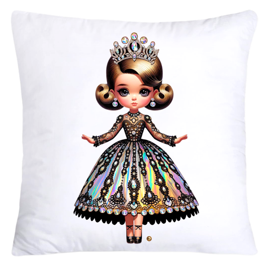Adorable Princess/Pageant Queen Little Girl’s Pillow Covers-5466