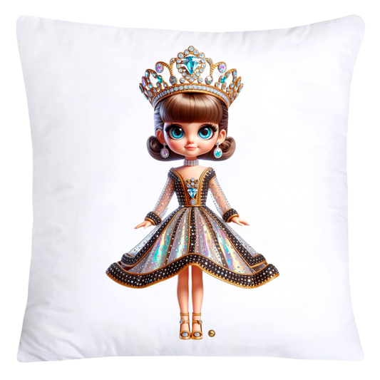 Adorable Princess/Pageant Queen Little Girl’s Pillow Covers-5483