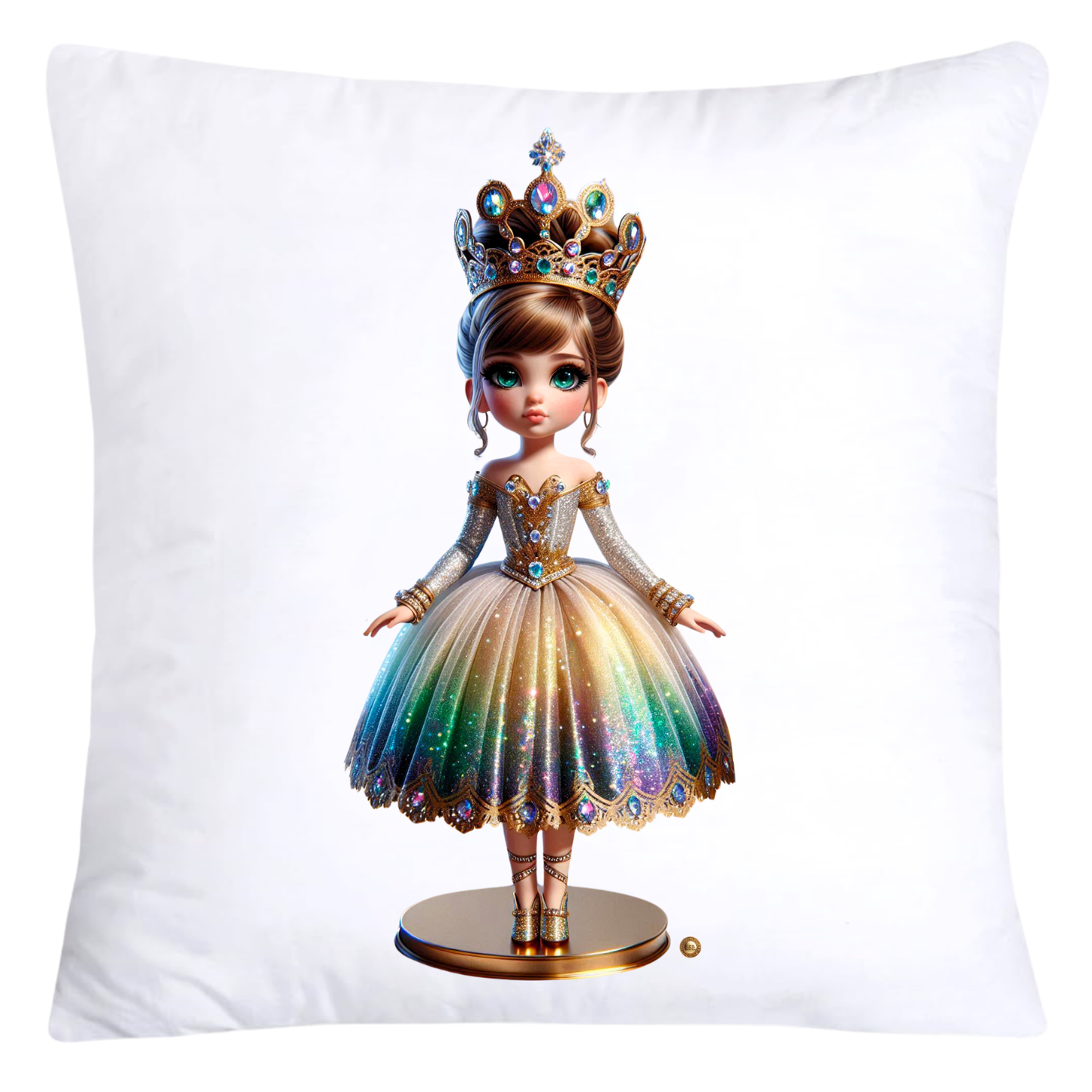 Adorable Princess/Pageant Queen Little Girl’s Pillow Covers-5482