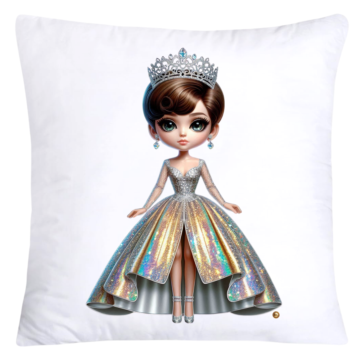 Adorable Princess/Pageant Queen Little Girl’s Pillow Covers-5514