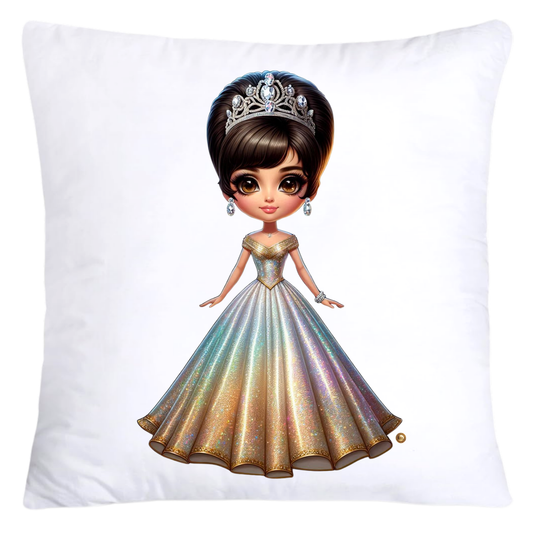 Adorable Princess/Pageant Queen Little Girl’s Pillow Covers-5474