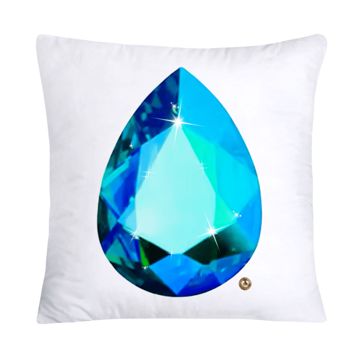 Sparkling Diamonds and Gemstone Pillow Covers-516