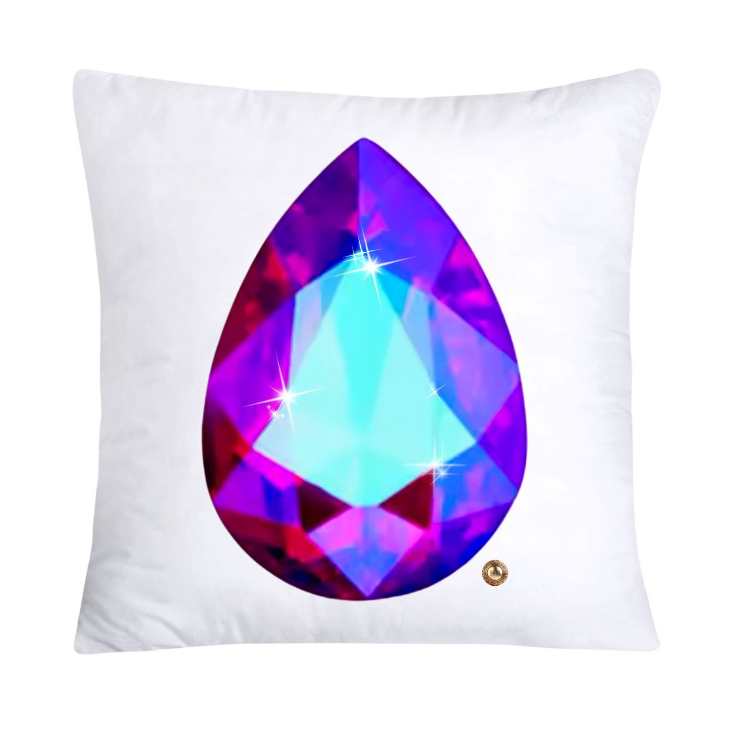 Sparkling Diamonds and Gemstone Pillow Covers-495