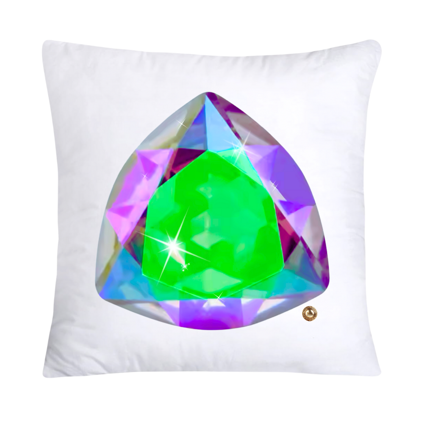 Sparkling Diamonds and Gemstone Pillow Covers-524