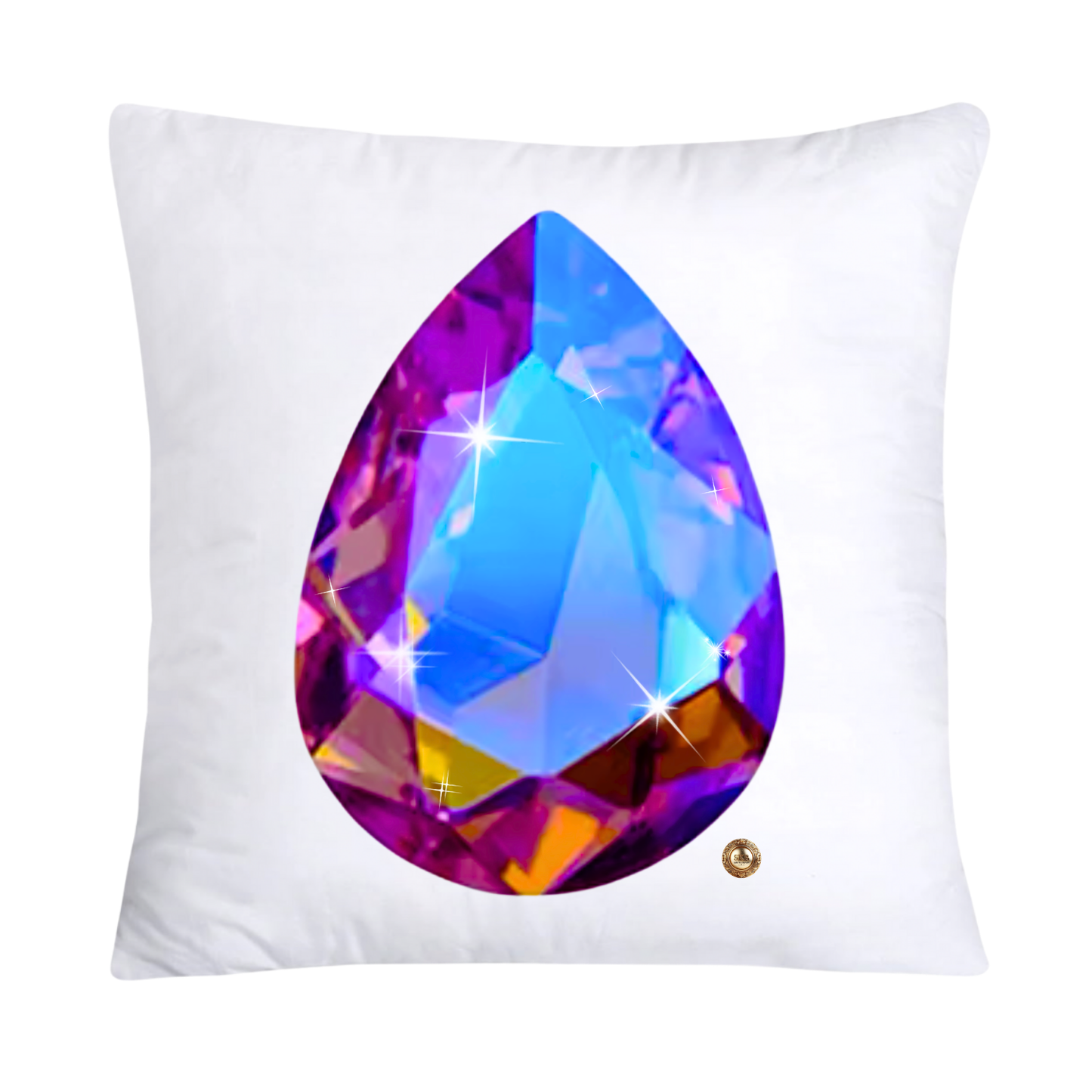 Sparkling Diamonds and Gemstone Pillow Covers-496