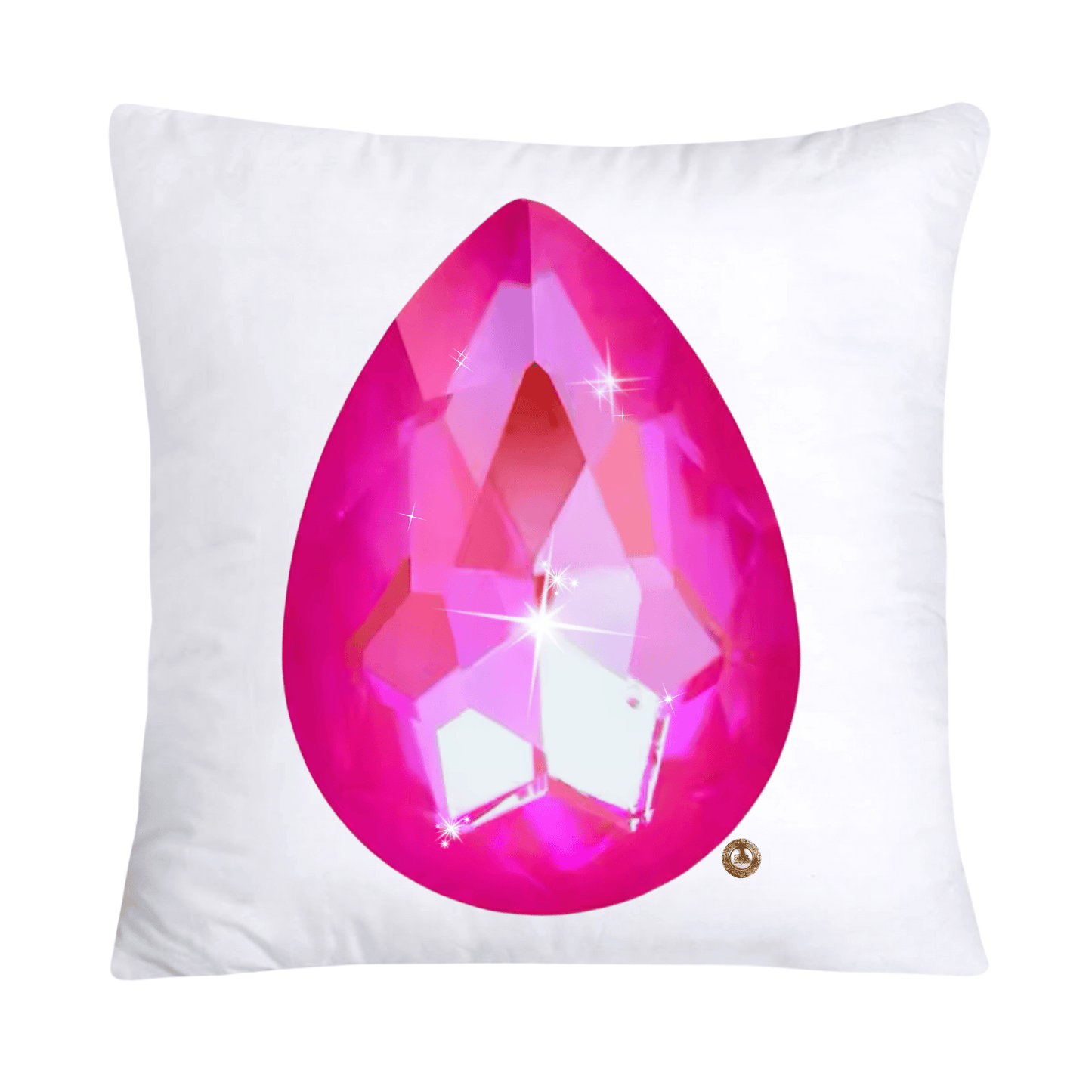 Sparkling Diamonds and Gemstone Pillow Covers-513