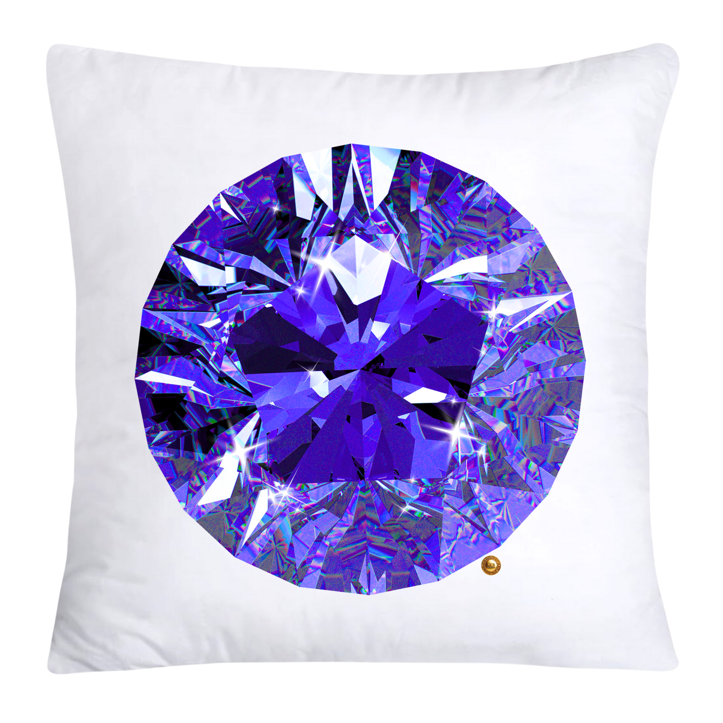 Sparkling Diamonds and Gemstone Pillow Covers-3671