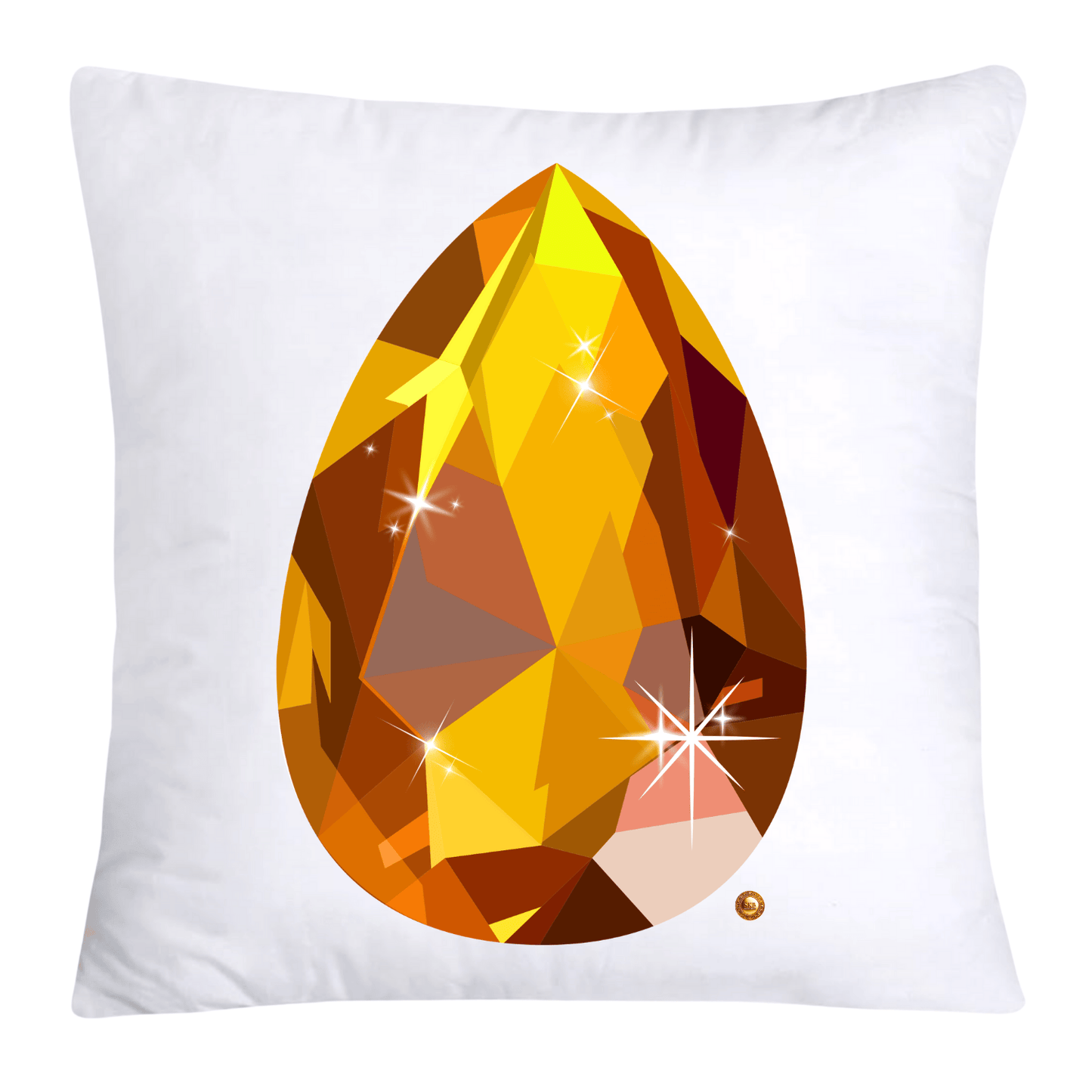 Sparkling Diamonds and Gemstone Pillow Covers-3668