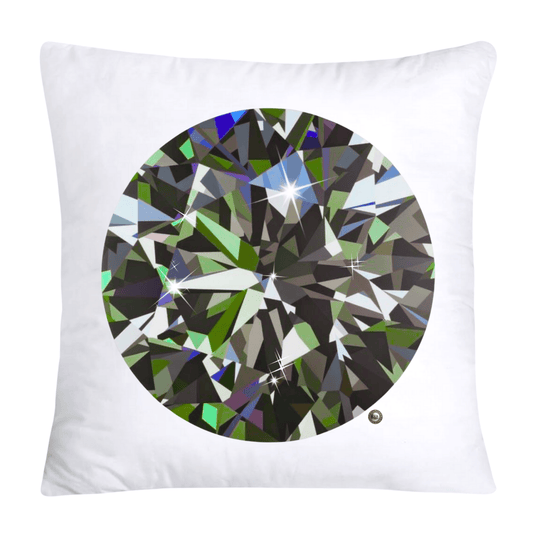 Sparkling Diamonds and Gemstone Pillow Covers-3604