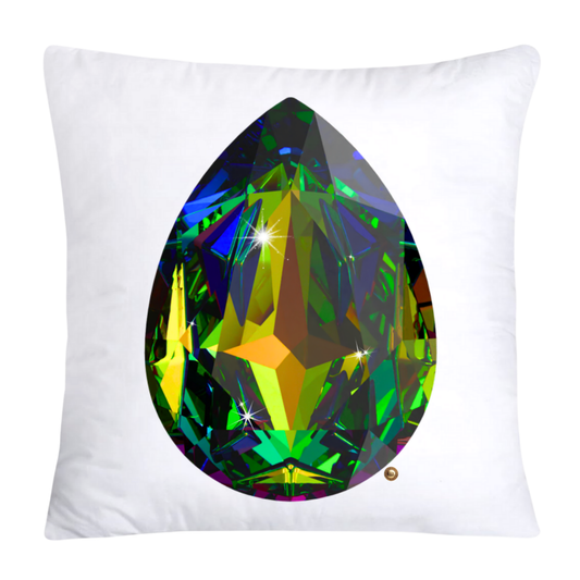 Sparkling Diamonds and Gemstone Pillow Covers-3193