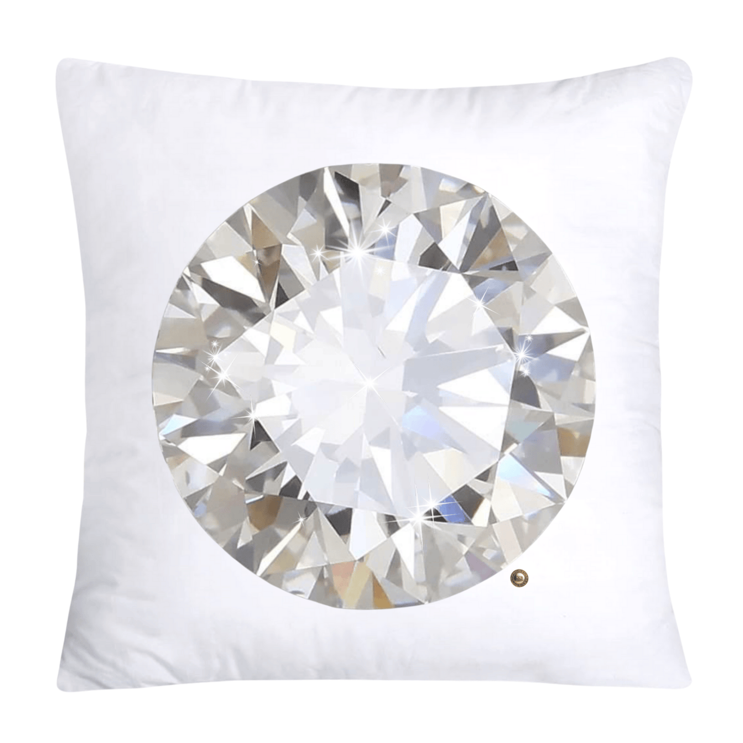 Sparkling Diamonds and Gemstone Pillow Covers-3190