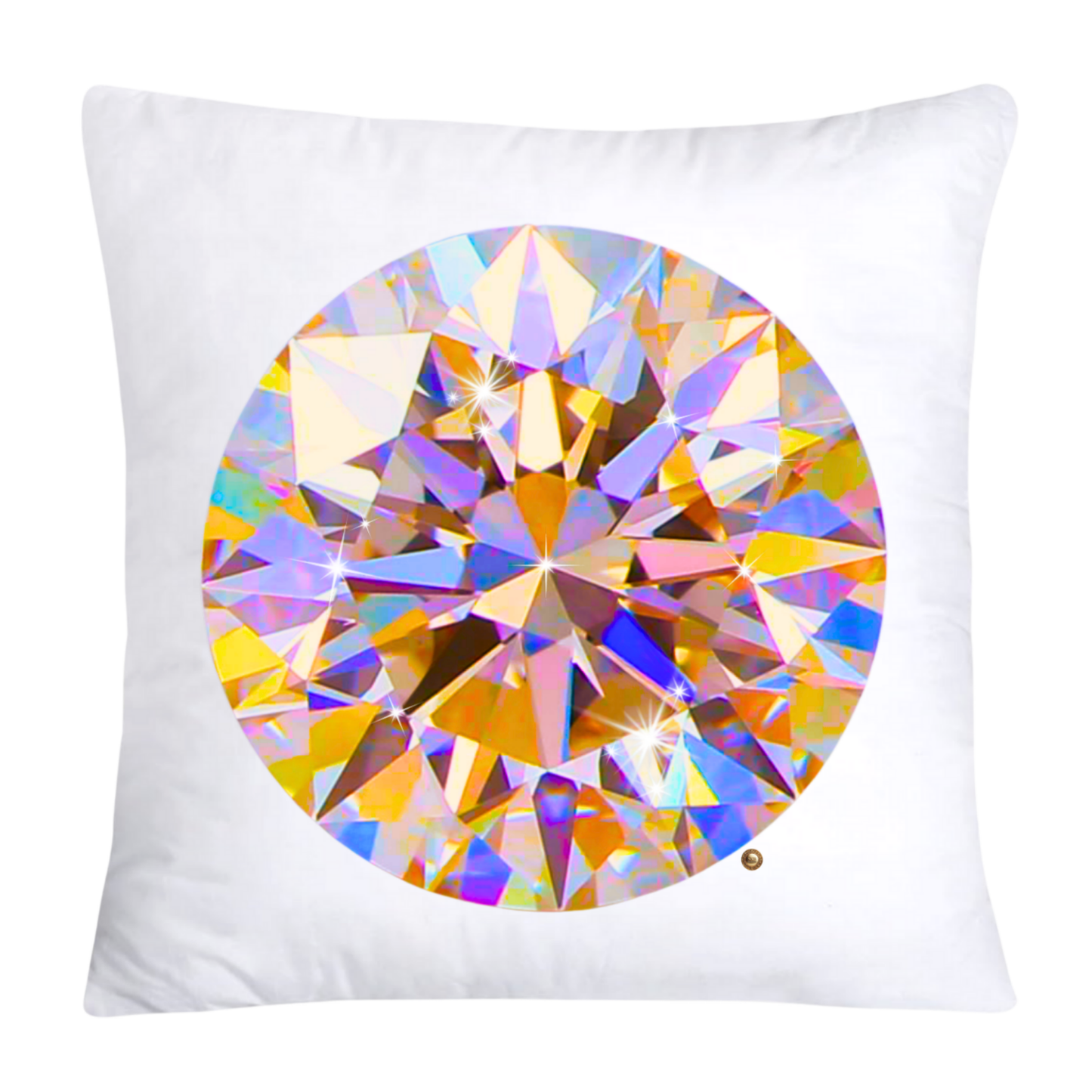 Sparkling Diamonds and Gemstone Pillow Covers-3185