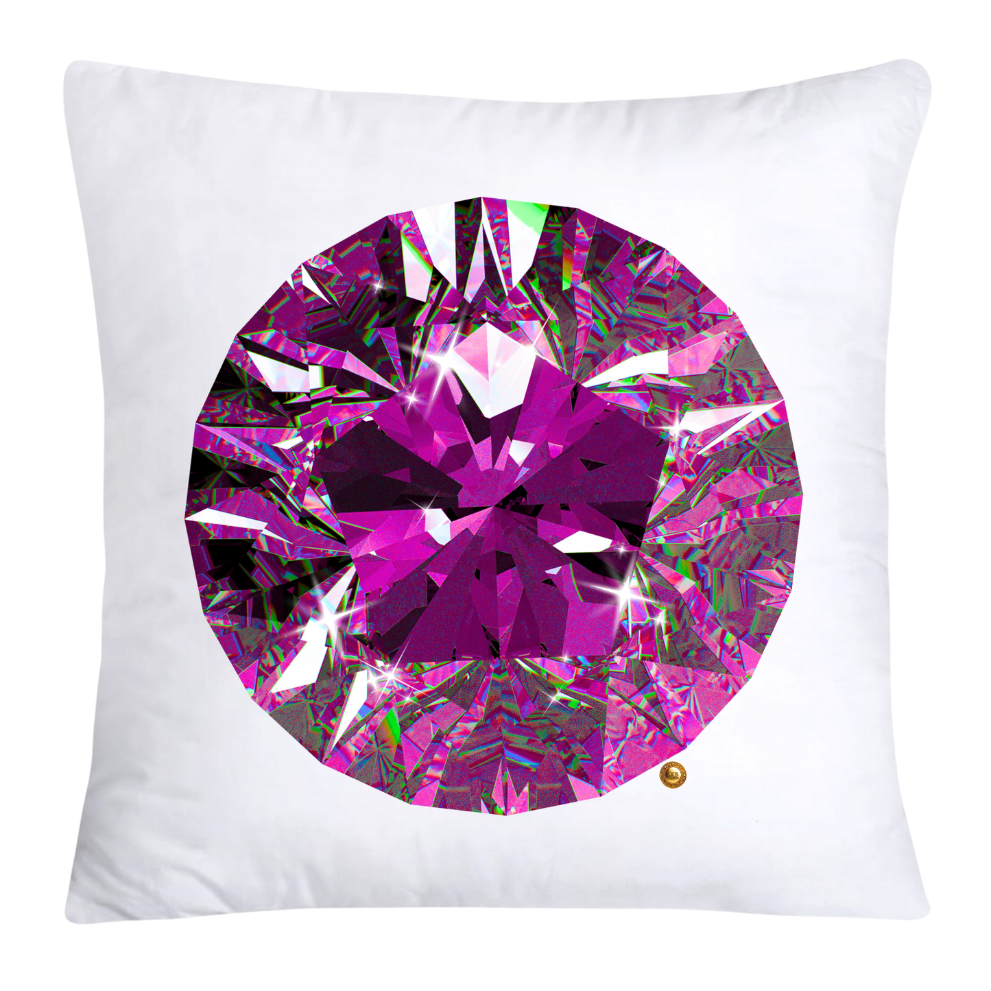 Sparkling Diamonds and Gemstone Pillow Covers-3673