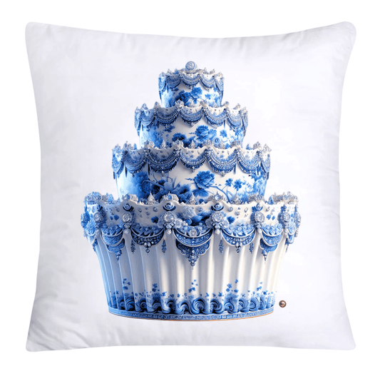 Blue Willow 18x18 Chinoiserie Cupcake Throw Pillow Covers-3901