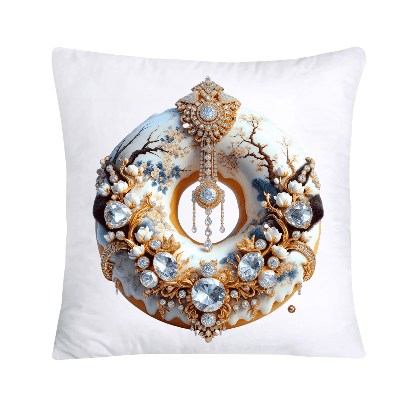 Black Willow Chinoiserie Donut Pillow Covers-3210