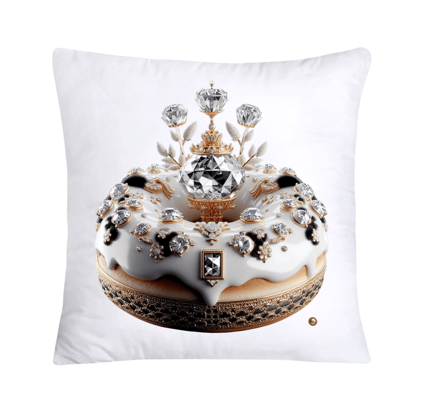 Black Willow Chinoiserie Donut Pillow Covers-3205